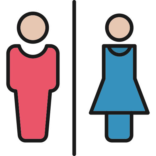 toilettes Icône gratuit