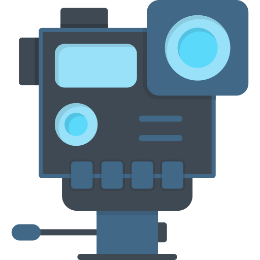 Action camera free icon Action camera free icon