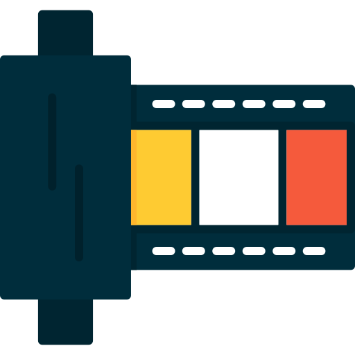 Film strip Generic Flat icon