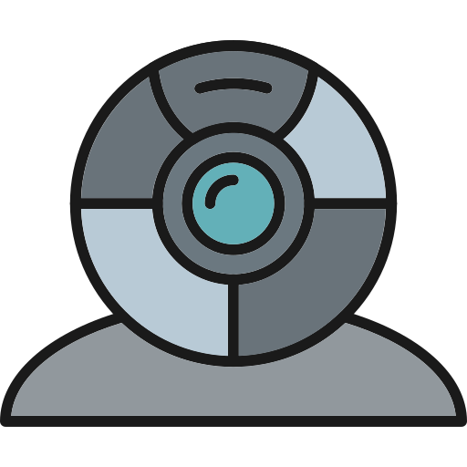 cámara web icono gratis