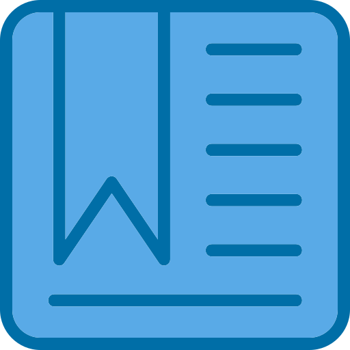 Bookmark Generic Blue icon