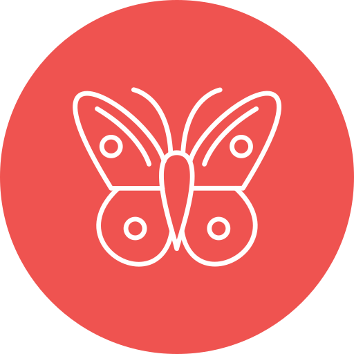 mariposa icono gratis