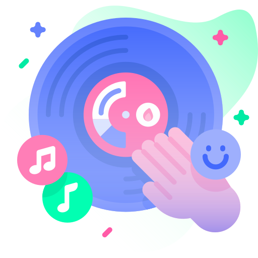 Vinyl free icon