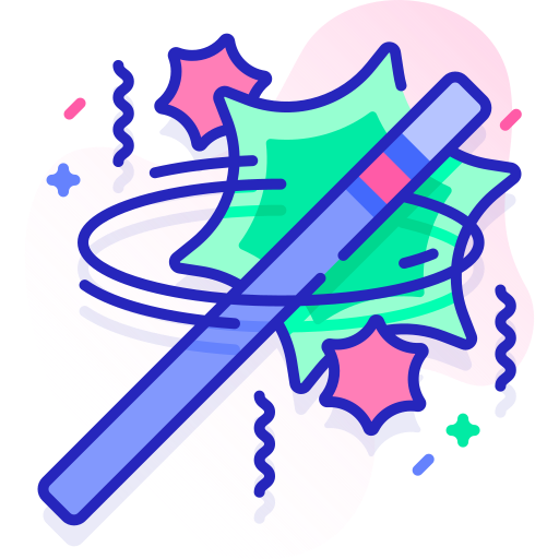 Magic wand free icon