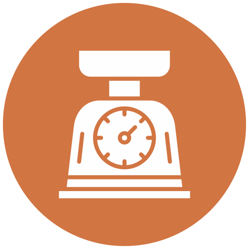 Kitchen scale free icon Kitchen scale free icon