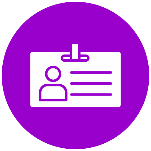 Удостоверение личности бесплатно иконка