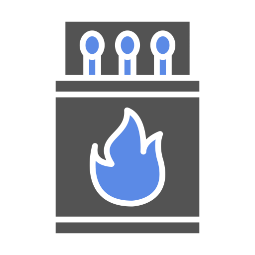 성냥 무료 아이콘