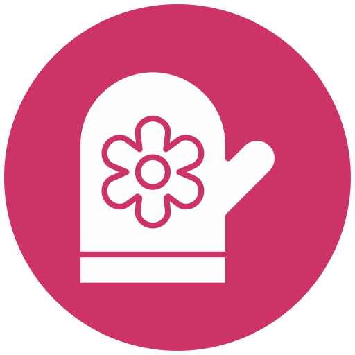 guantes de cocina icono gratis