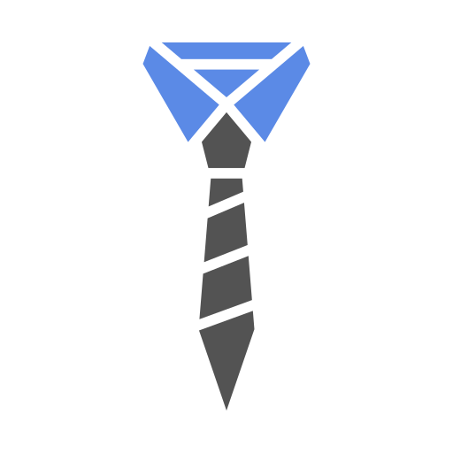 Tie Generic Blue icon