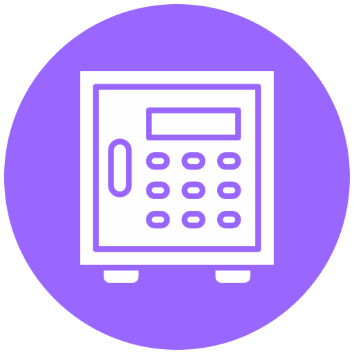 Safe box free icon Safe box free icon