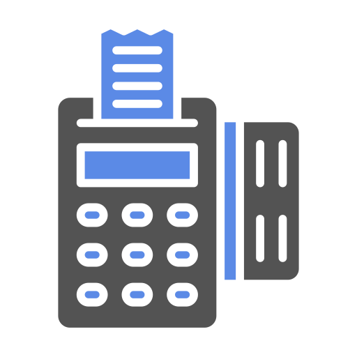 terminal de punto de venta icono gratis