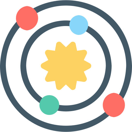 Solar System Generic Flat Icon