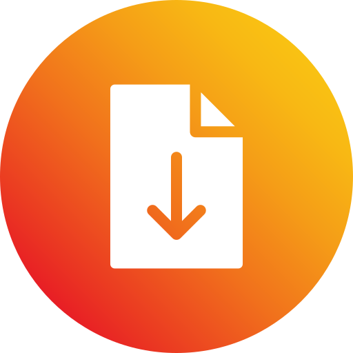 File Generic Flat Gradient Icon