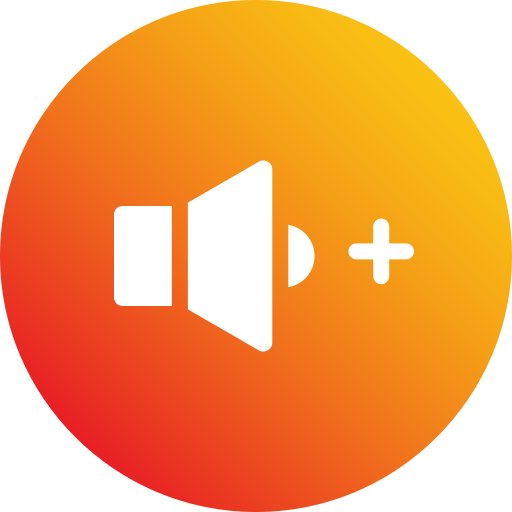 Volume up free icon