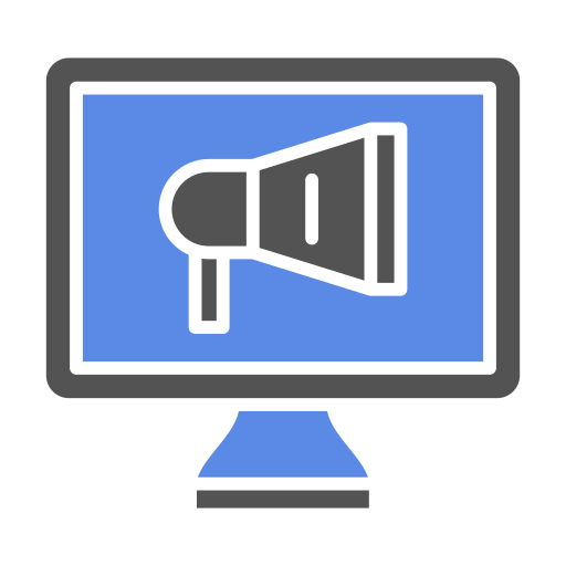 márketing icono gratis