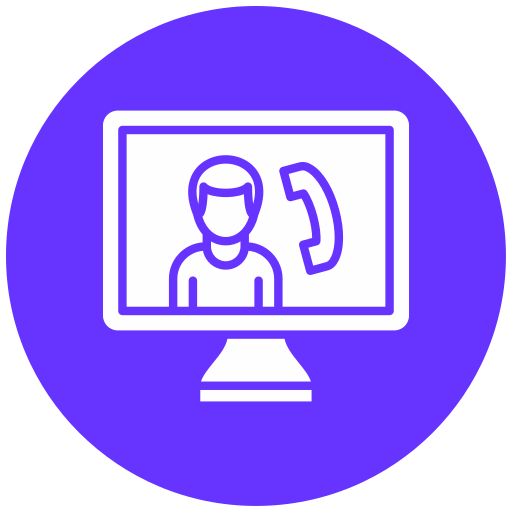 videollamada icono gratis