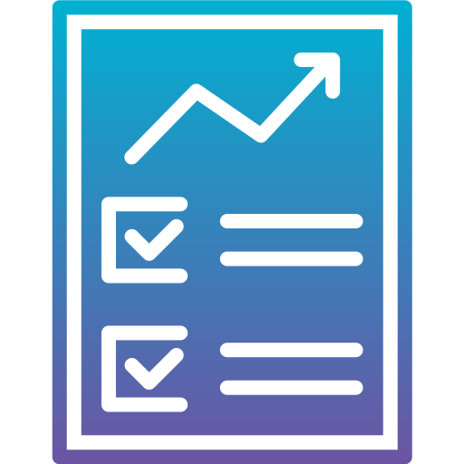 Business report Generic Flat Gradient icon