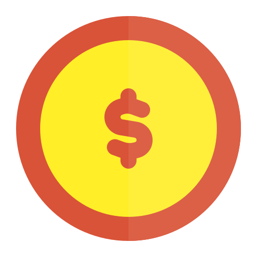 moeda grátis ícone