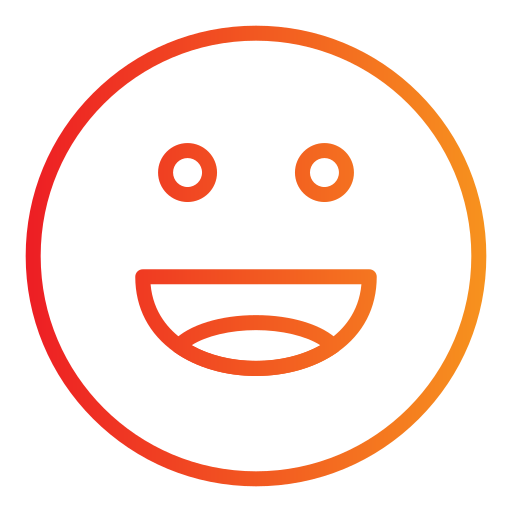 Red Smiley Face Png