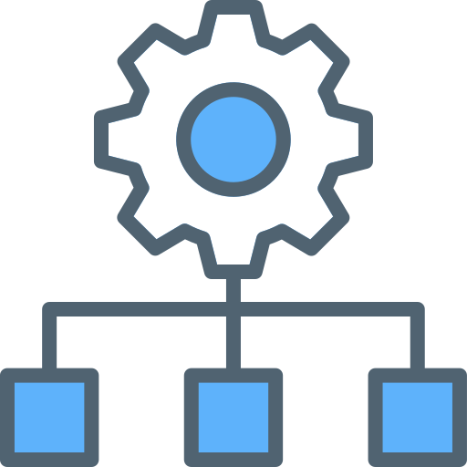 Project management Generic Blue icon