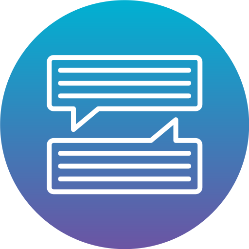 discusión icono gratis