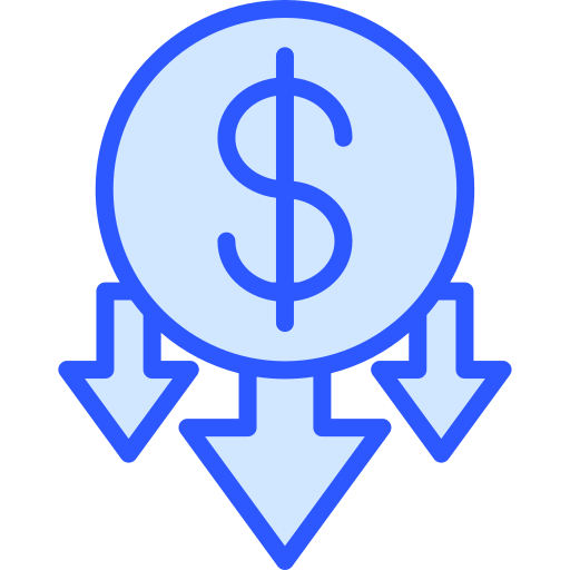 pérdida icono gratis