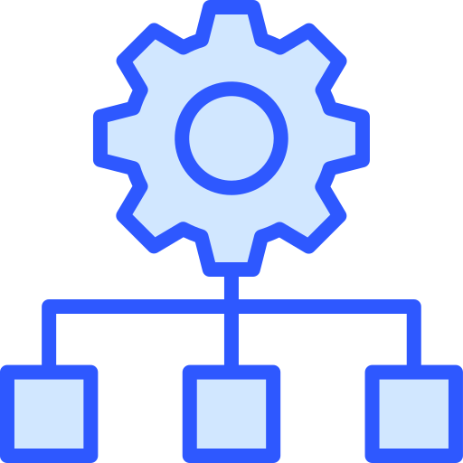 Project management Generic Blue icon