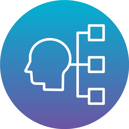 Hierarchical structure Generic Flat Gradient icon