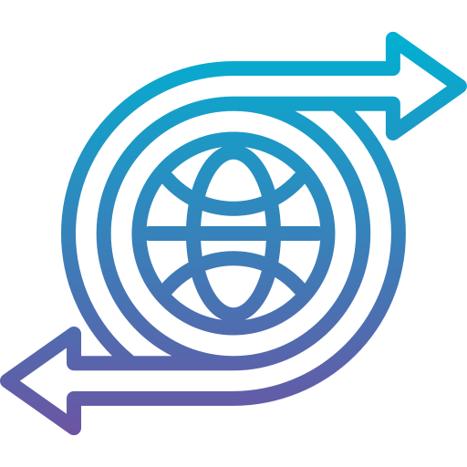 en todo el mundo icono gratis