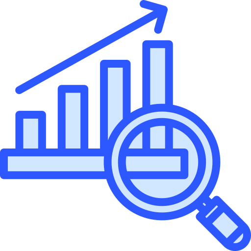 Statistics Generic Blue icon