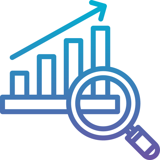 Statistics Generic Gradient icon