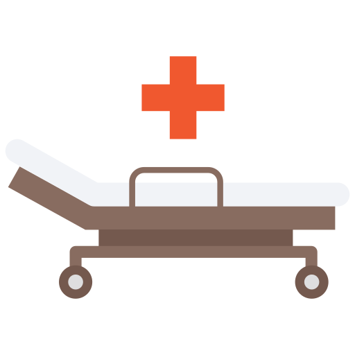 lit d'hôpital Icône gratuit lit d'hôpital Icône gratuit
