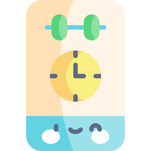 Exercise Kawaii Flat Icon