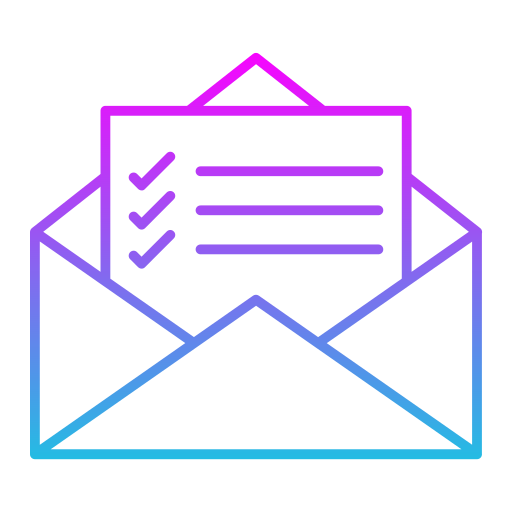 Email Generic Gradient icon