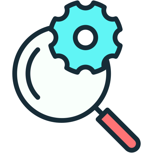 Magnifier Generic Outline Color icon