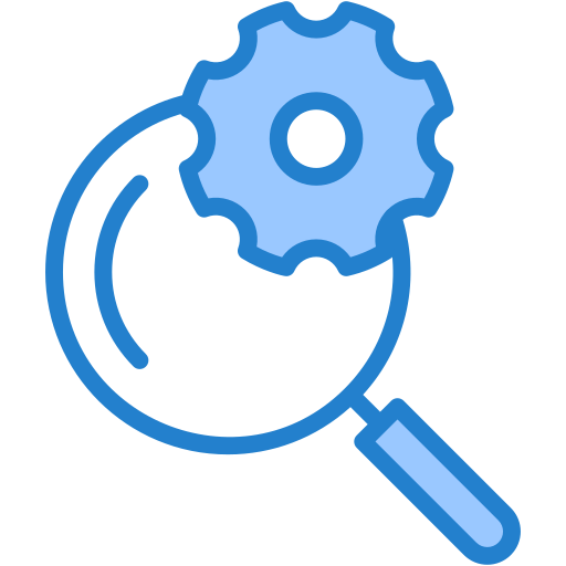 Magnifier Generic Blue Icon