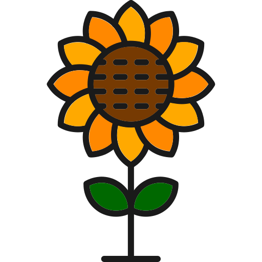 girasol icono gratis