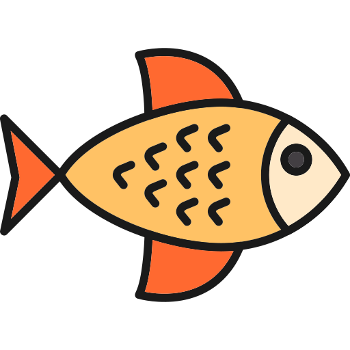 Fish Generic Outline Color icon