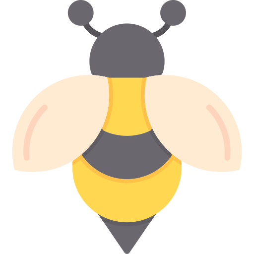 abeja icono gratis