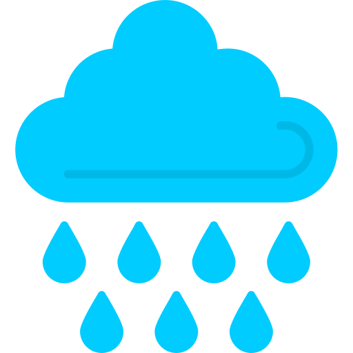 Rain Generic Flat icon