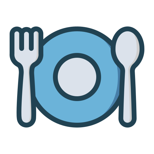 Restaurant Generic Outline Color icon