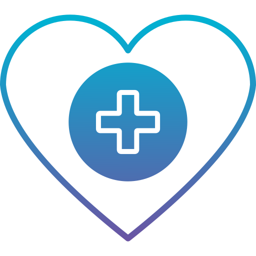 Heart Generic Outline Gradient icon