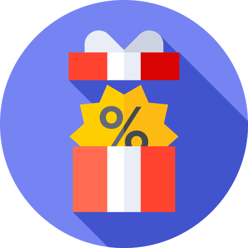 caja de regalo icono gratis