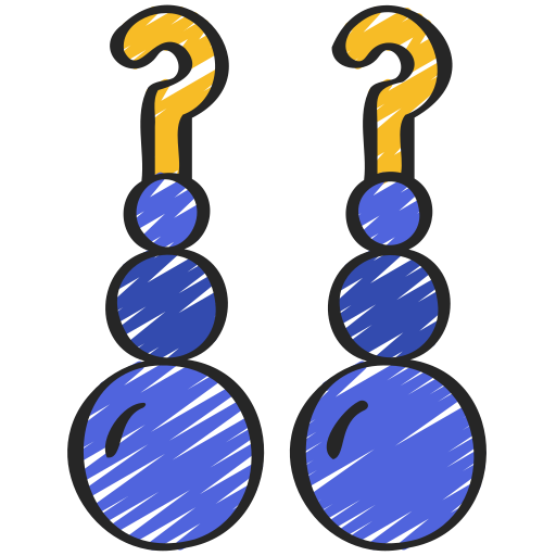 pendientes icono gratis