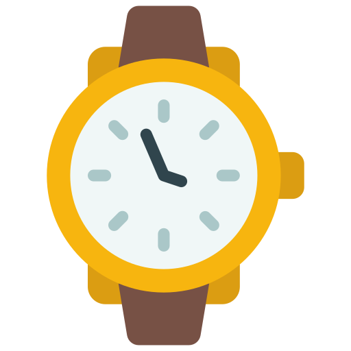 Watch Juicy Fish Flat icon