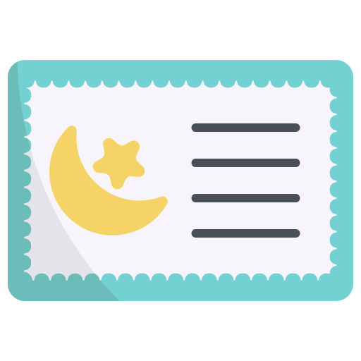 tarjeta de felicitación icono gratis