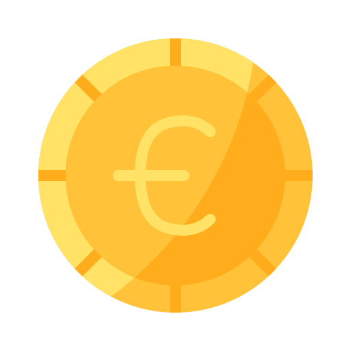 euro icono gratis