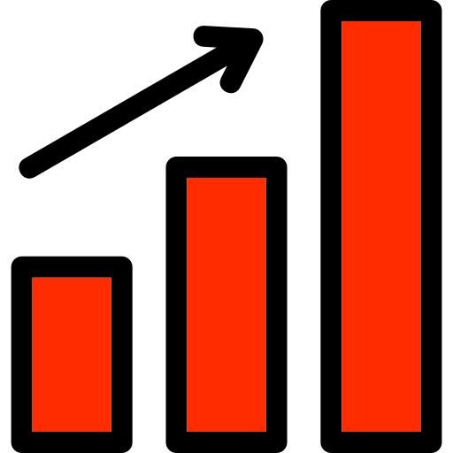 crecimiento icono gratis