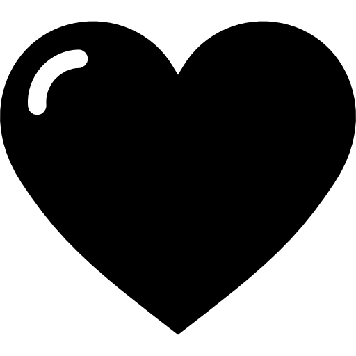 Любящая форма сердца бесплатно иконка