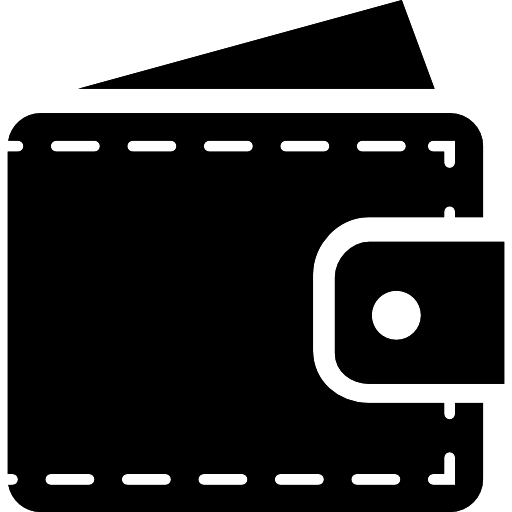 Кожаный кошелек бесплатно иконка